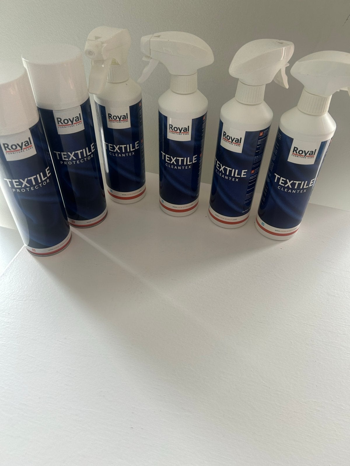Royal Furniture Care Textile Cleantex - 6 stuks, Ophalen, Nieuw