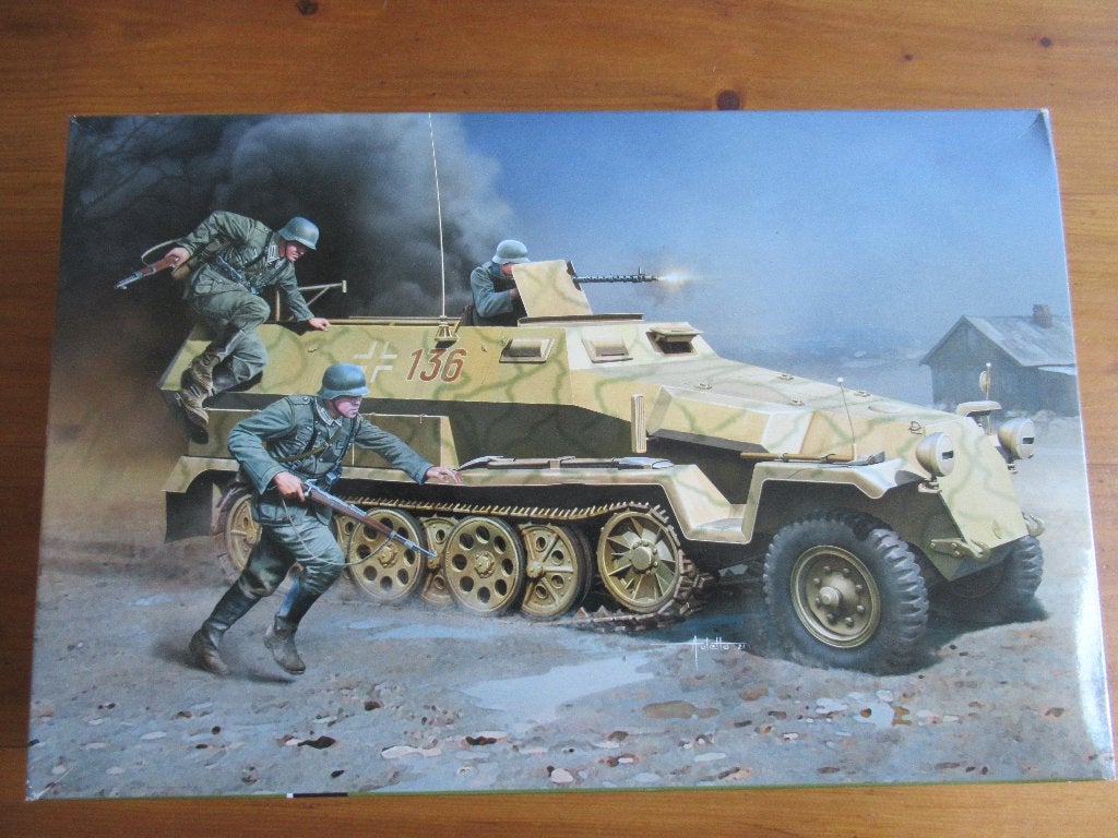 Sd.Kfz.251/1 ausf.C (Academy 1/35), Hobby en Vrije tijd, Modelbouw | Auto's en Voertuigen, Overige merken, 1:32 tot 1:50, Overige typen