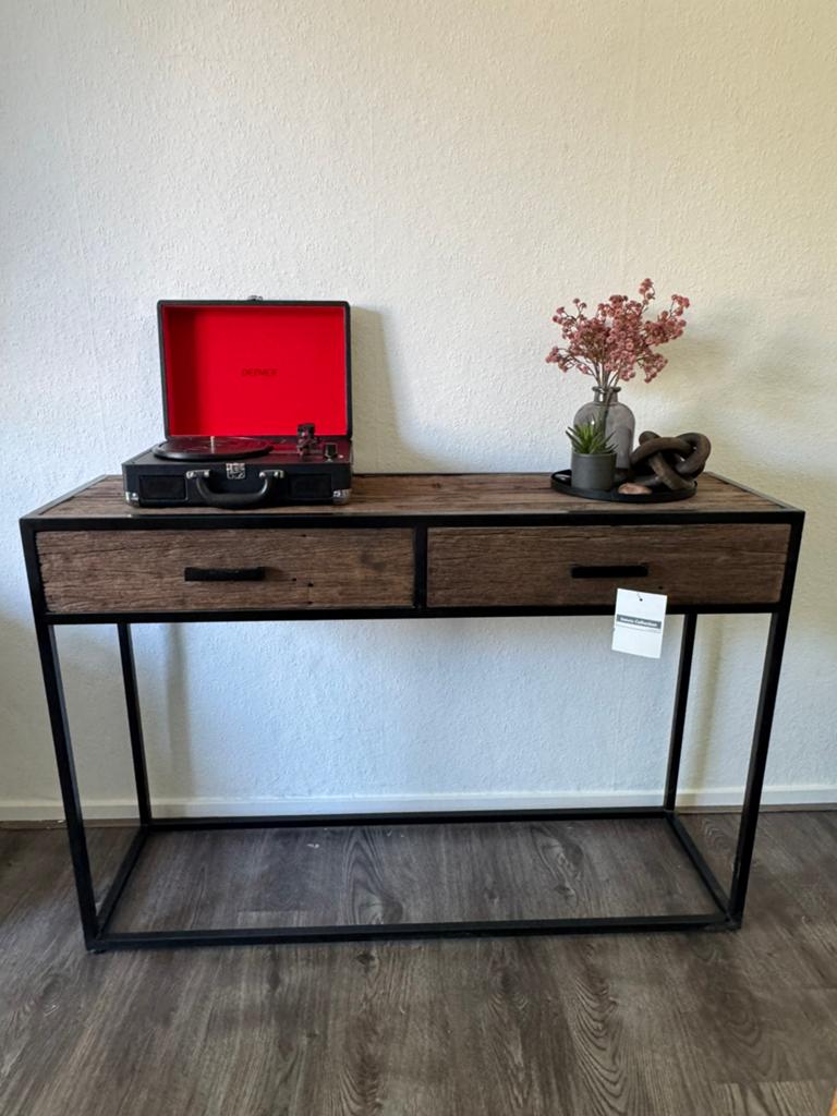 Unieke wandtafel drifthout / nieuw, Huis en Inrichting, Tafels | Sidetables, Ophalen, 100 tot 150 cm, Nieuw, 25 tot 50 cm