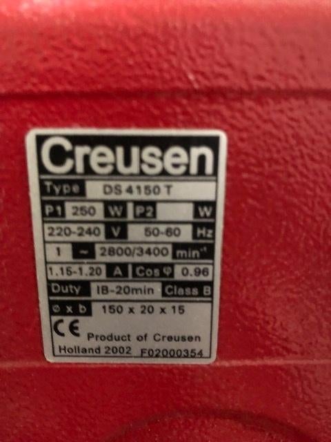 Creusen slijpsteen, Ophalen, Zo goed als nieuw, Minder dan 700 watt, Werkbankslijpmachine