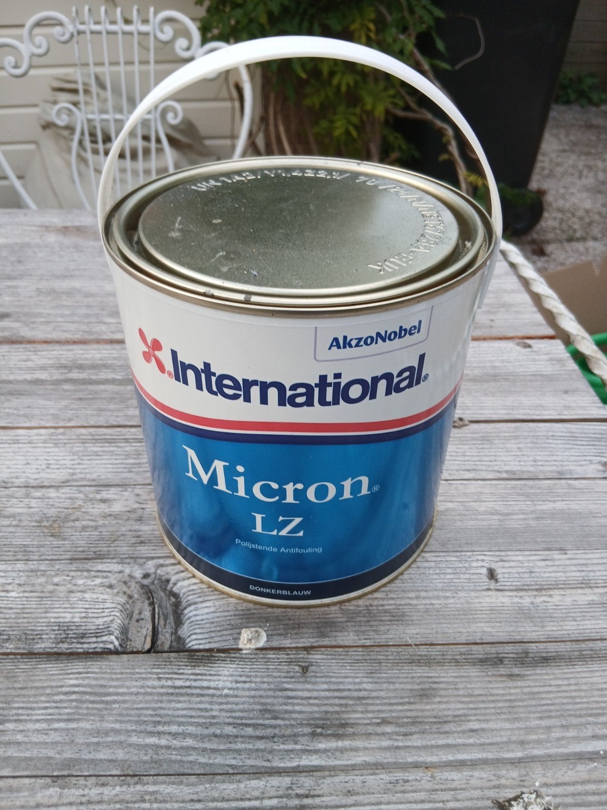 International Micron LZ Antifouling Donkerblauw 2.5L, Blauw, Nieuw, Ophalen of Verzenden, Verf