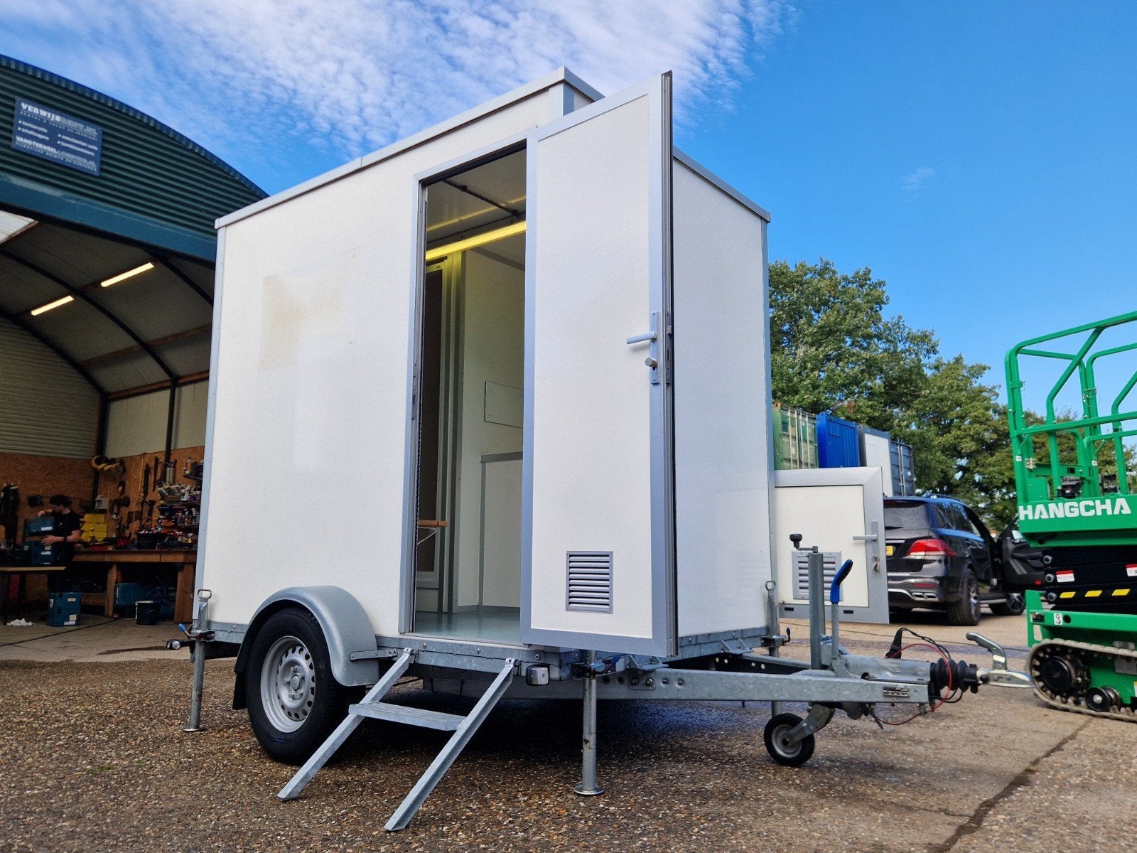 mobiele badkamer / tijdelijke douche / nooddouche, Ophalen, Douche