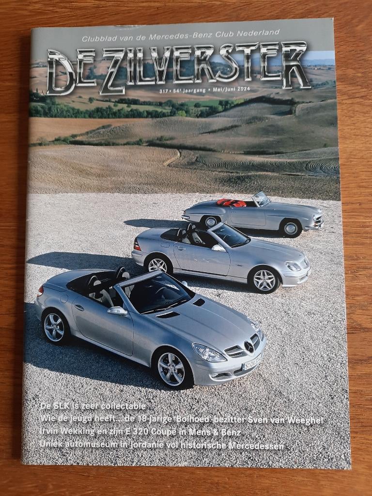 Mercedes Benz clubblad de zilverster Nederlandstalig 62blz, Boeken, Ophalen of Verzenden, Zo goed als nieuw, Mercedes