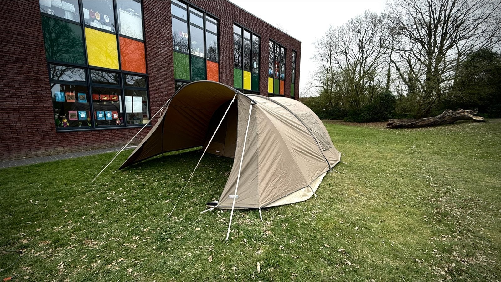 Ruime gezinstent - Falco Steenarend, Caravans en Kamperen, Tenten, Ophalen, Gebruikt, Tot en met 4