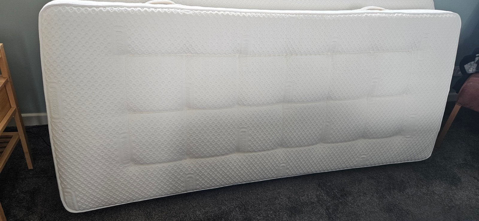 Pullman Silverline Matras 90x210 (2 stuks), Ophalen, Gebruikt, 90 cm, Eenpersoons