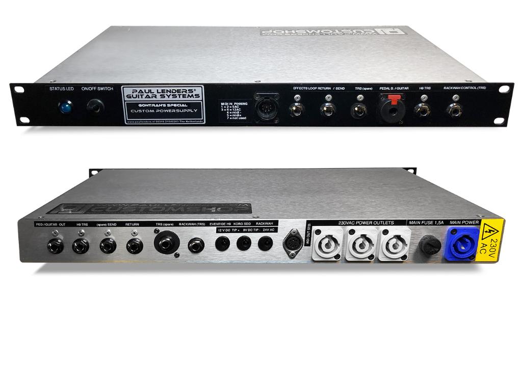 Paul Lenders Customshop Rack interface.met veel opties, Muziek en Instrumenten, Effecten, Ophalen of Verzenden, Zo goed als nieuw