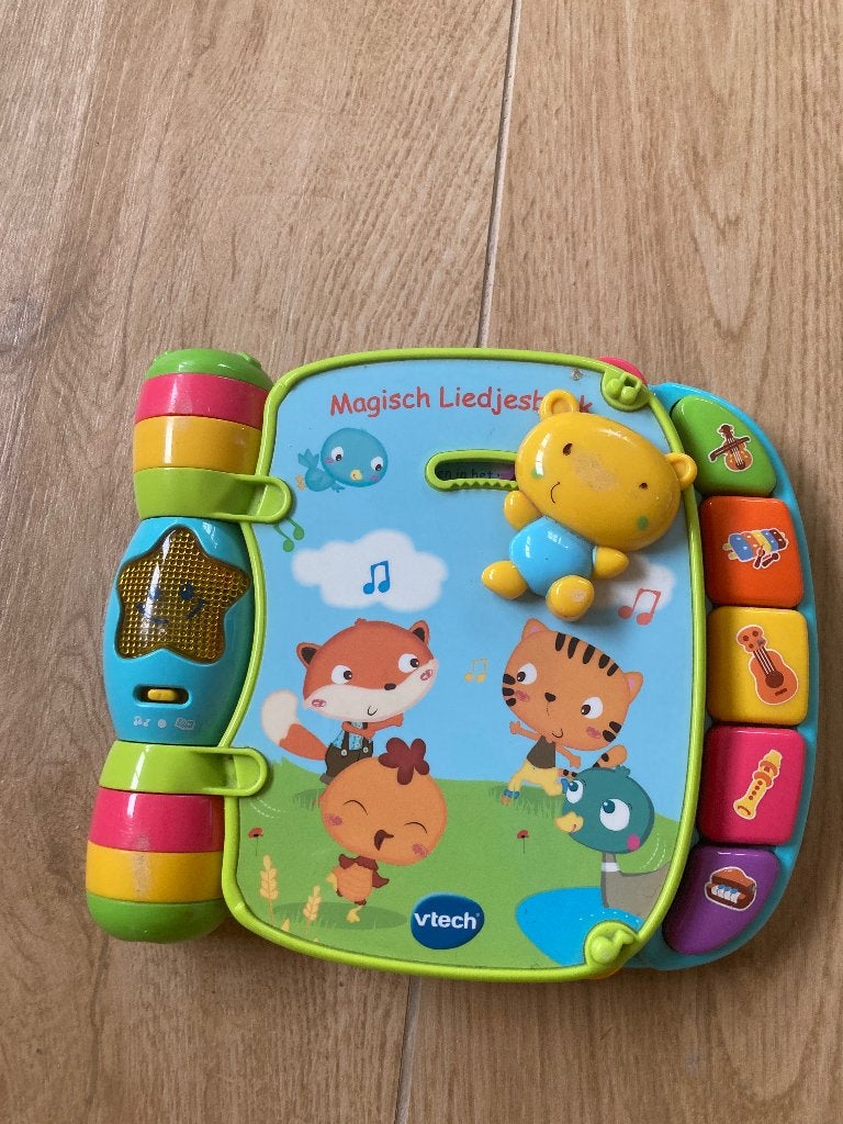 Vtech liedtjesboek, Ophalen of Verzenden, Gebruikt, 6 maanden tot 2 jaar