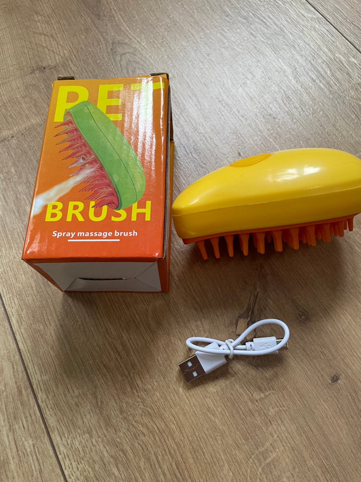 Nieuwe pet brush met stoom, Ophalen of Verzenden, Zo goed als nieuw