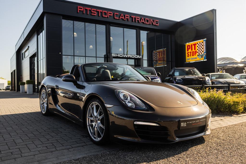 Porsche Boxster 2.7 PDK, 981, PASM, Sportstoelen 14-voudig N, Auto's, Porsche, Euro 5, Achterwielaandrijving, Gebruikt, Zwart