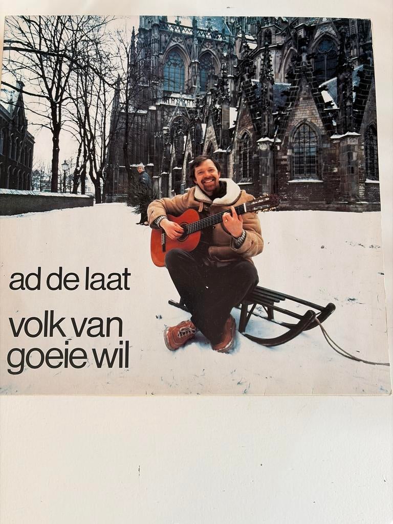 Ad de Laat - Volk Van Goeie Wil LP, Ophalen of Verzenden, Zo goed als nieuw