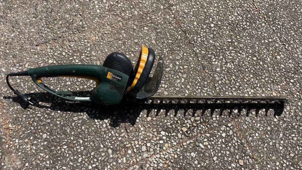 Metabo elektrische heggenschaar, Ophalen, Gebruikt, Elektrisch, Metabo