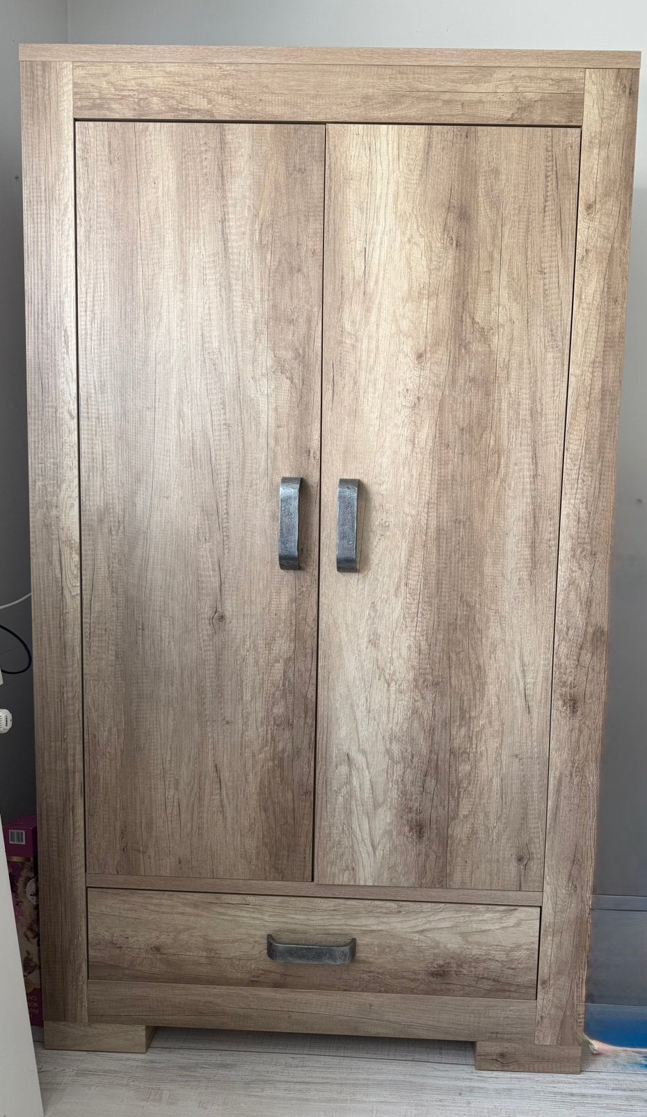 Kidsmill Brent oldwood Kledingkast 2 deuren, Huis en Inrichting, Kasten | Kledingkasten, Gebruikt, 100 tot 150 cm, 150 tot 200 cm