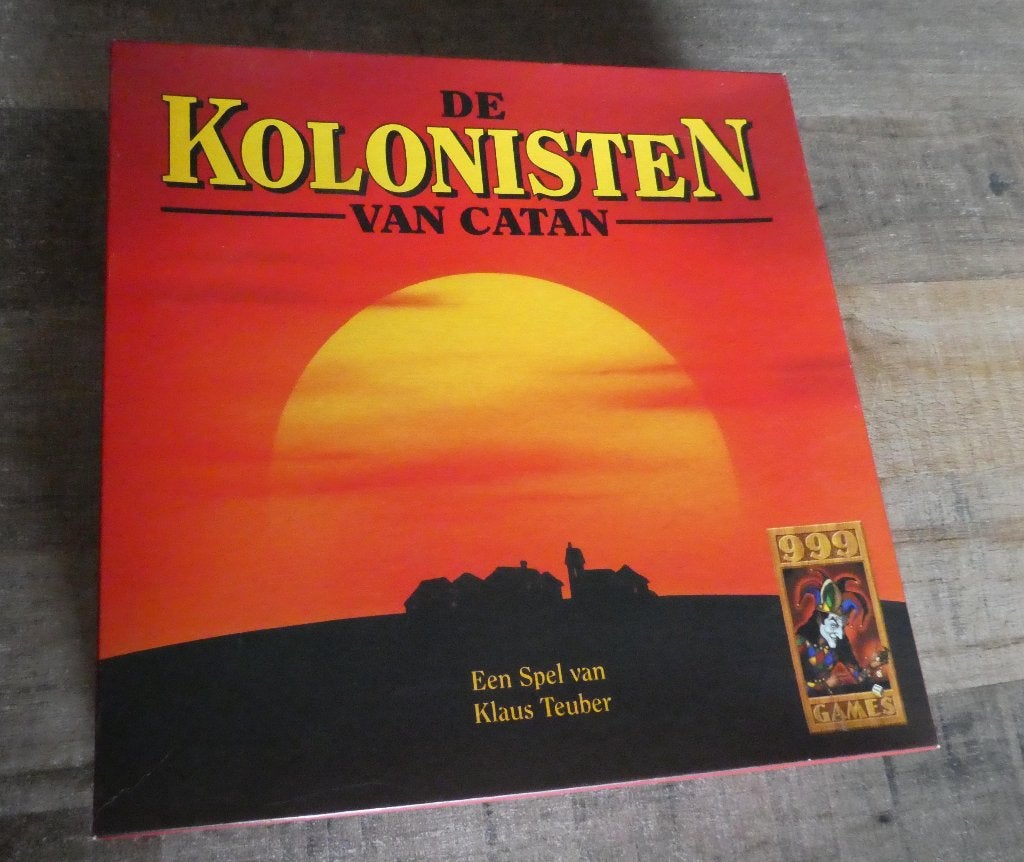 Kolonisten van Catan (houten versie) vanaf 10 jaar. z.g.a.n., Hobby en Vrije tijd, Gezelschapsspellen | Bordspellen, Ophalen of Verzenden