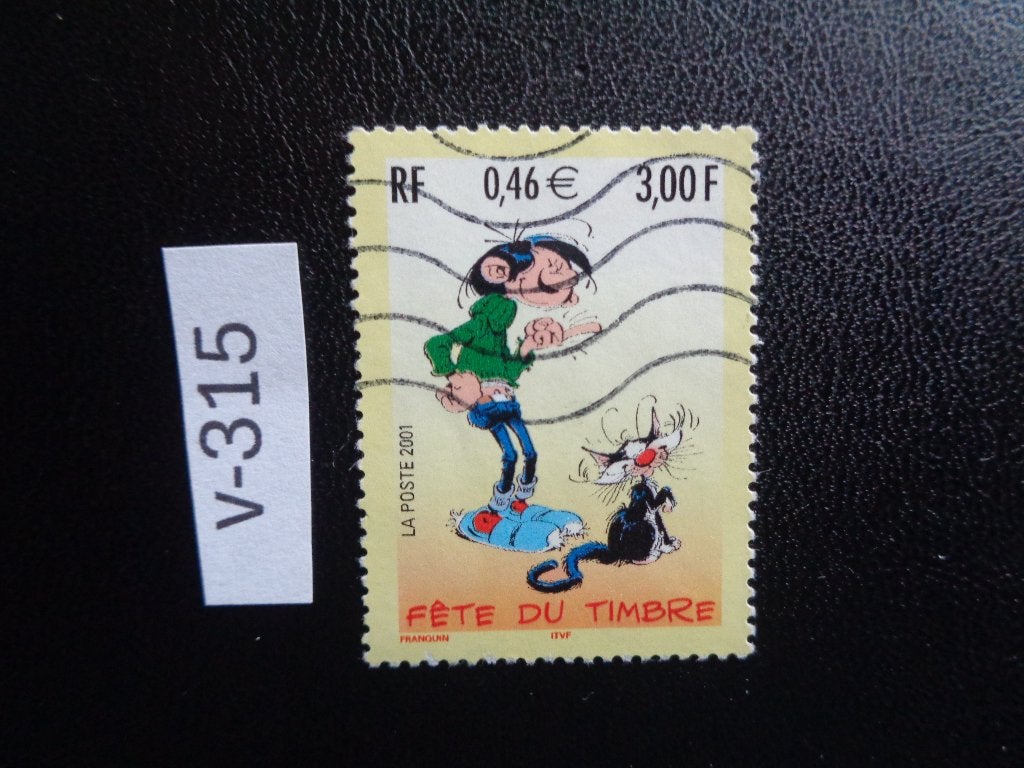 frankrijk - gaston lagaffe 2001 (v-315), Ophalen of Verzenden, Gestempeld