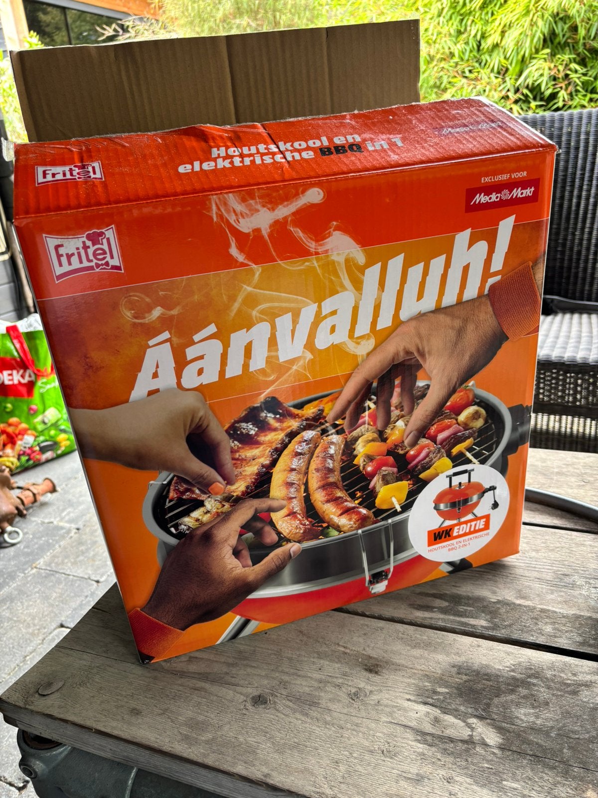 BBQ Fritel ÁÁnvalluh!30€inc verzenden 25€ ophalen, Ophalen of Verzenden, Nieuw
