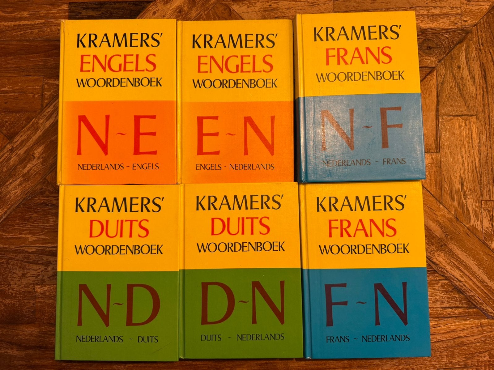 Kramers’ woordenboeken Elsevier NE-EN, ND-DN, NF-FN, Ophalen of Verzenden, Gelezen, Kramers, Overige talen