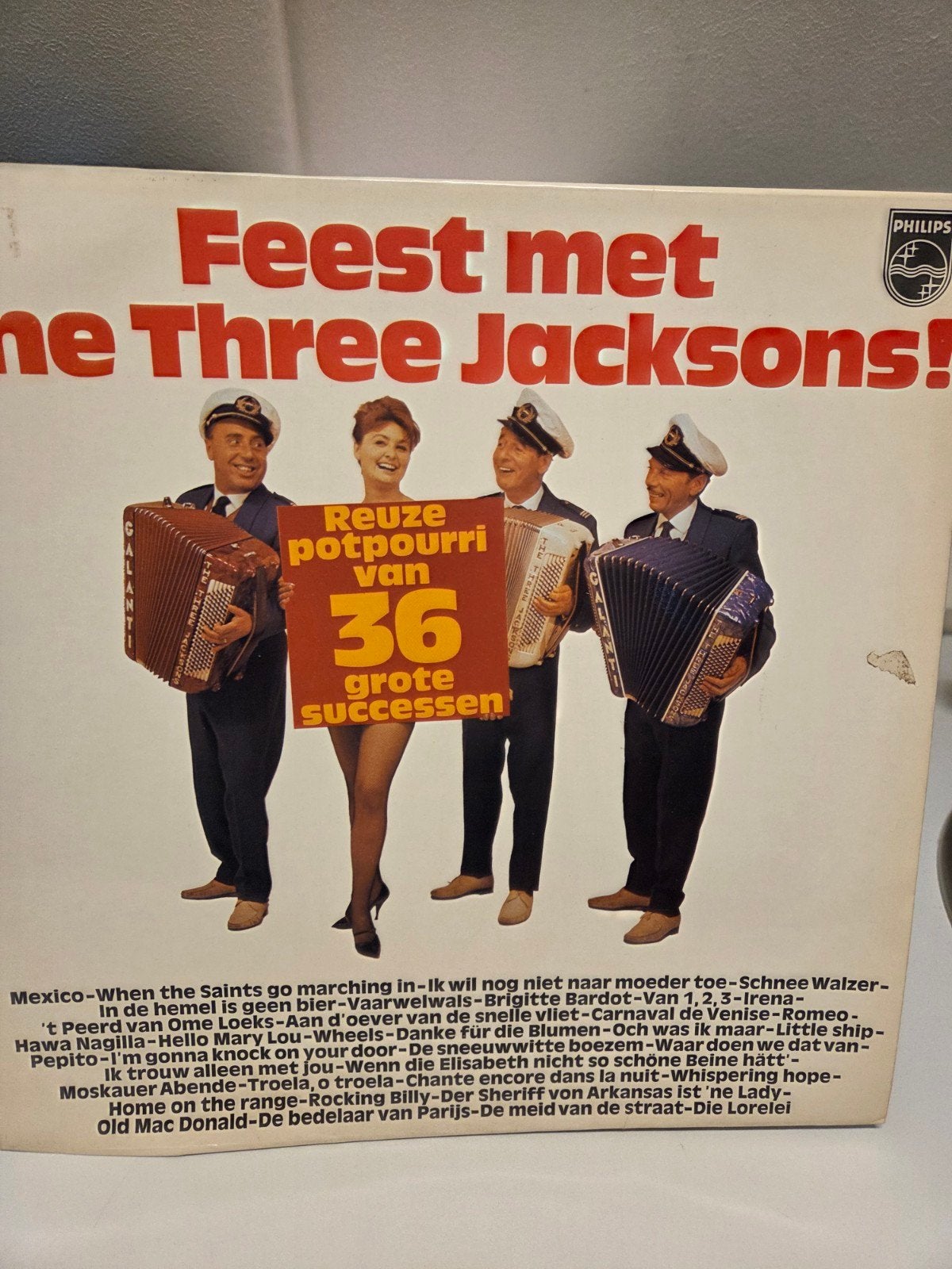 Feest met The Three Jacksons! - Reuze potpourri, Ophalen of Verzenden