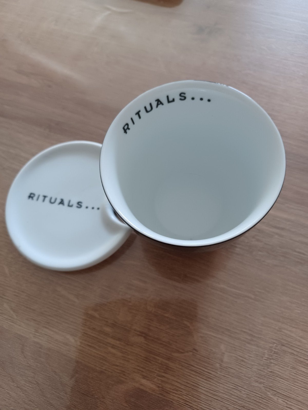 Rituals theekom en theetip, Huis en Inrichting, Overige merken, Ophalen of Verzenden, Zo goed als nieuw, Modern