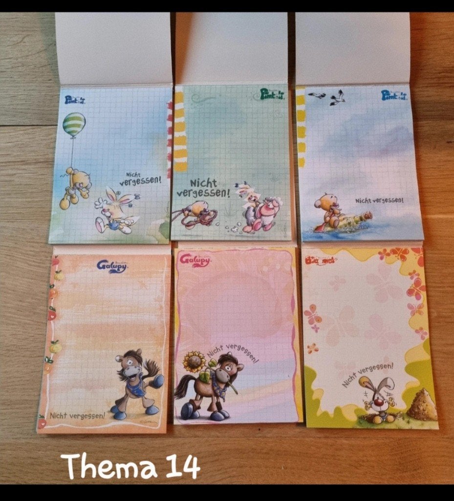 Diddl Themablaadjes 14, Ophalen of Verzenden, Diddl, Zo goed als nieuw, Papier, Kaart of Schrift