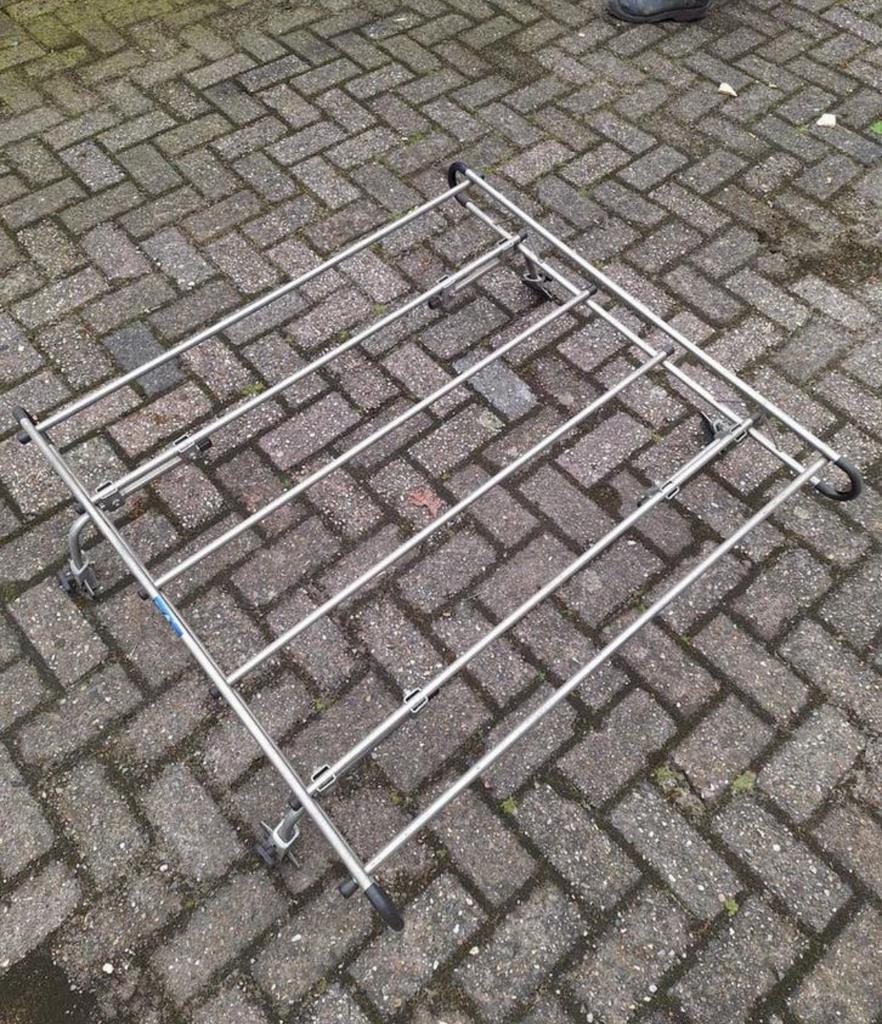 Oldtimer imperiaal dakdrager voor VW kever etc met dakgoot, Auto diversen, Dakdragers, Ophalen, Gebruikt