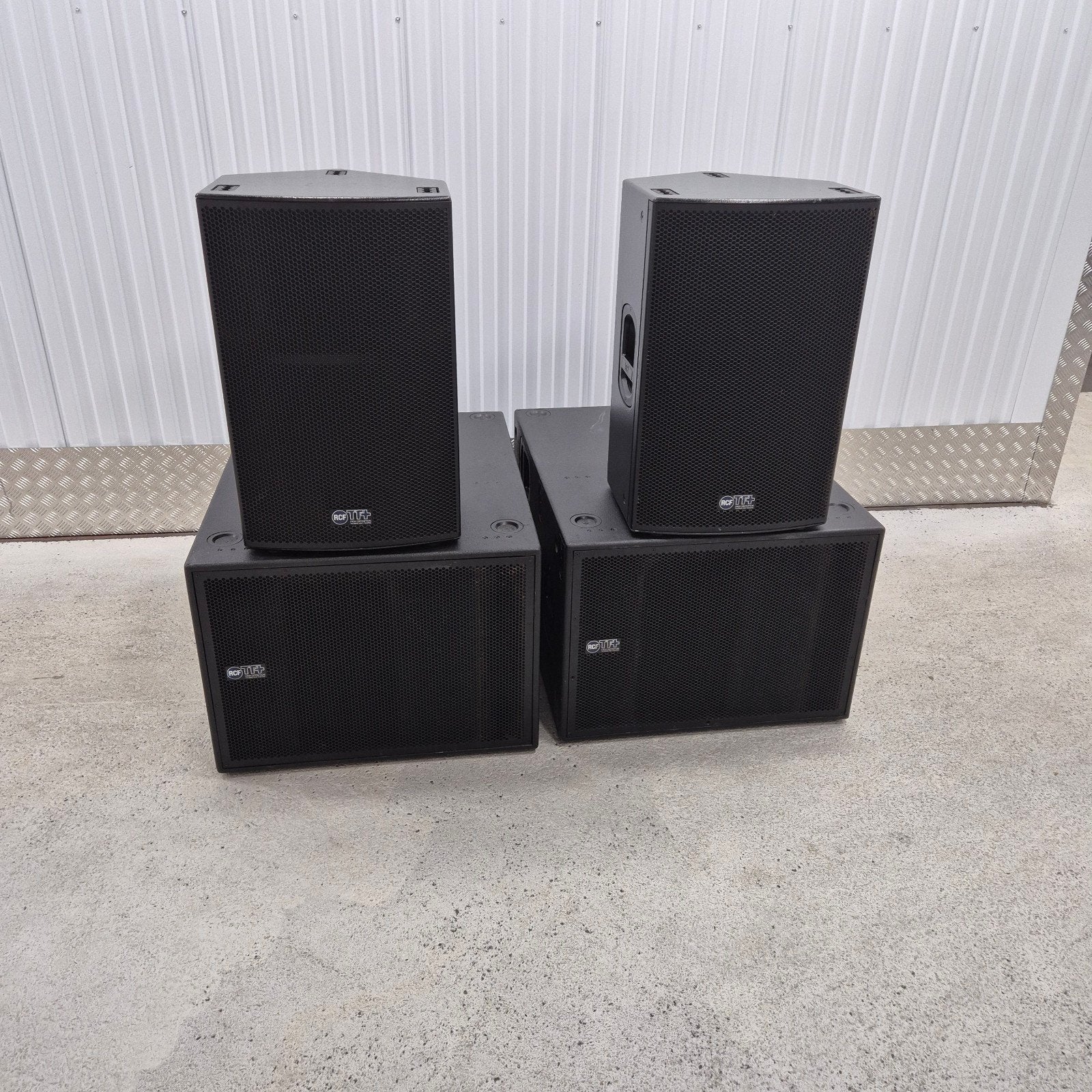 rcf tt set, Audio, Tv en Foto, Luidsprekers, Ophalen, Zo goed als nieuw, Subwoofer, Overige merken
