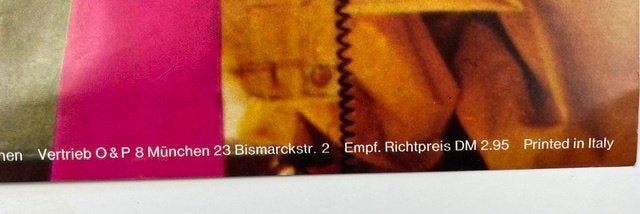 poster Jimi Hendrix 1970, Ophalen of Verzenden, Zo goed als nieuw, A1 t/m A3, Film en Tv