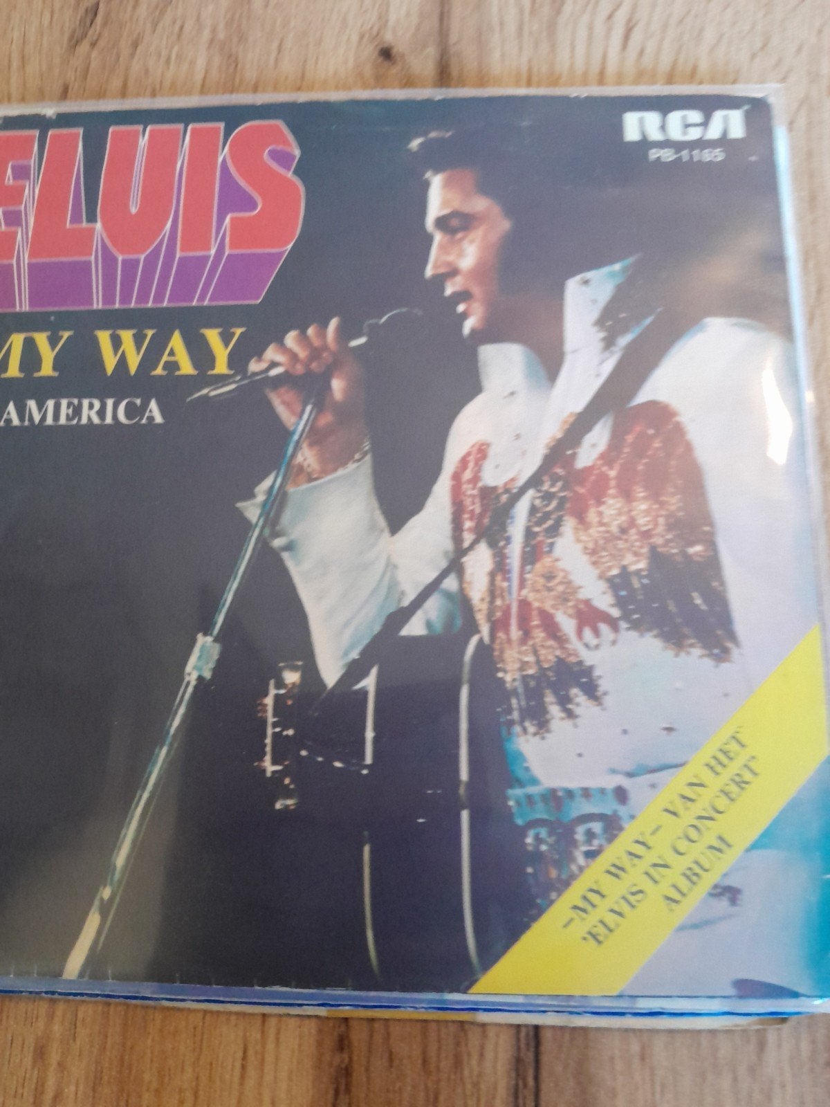 elvis presley 7inch my way, Ophalen of Verzenden, Zo goed als nieuw, Pop