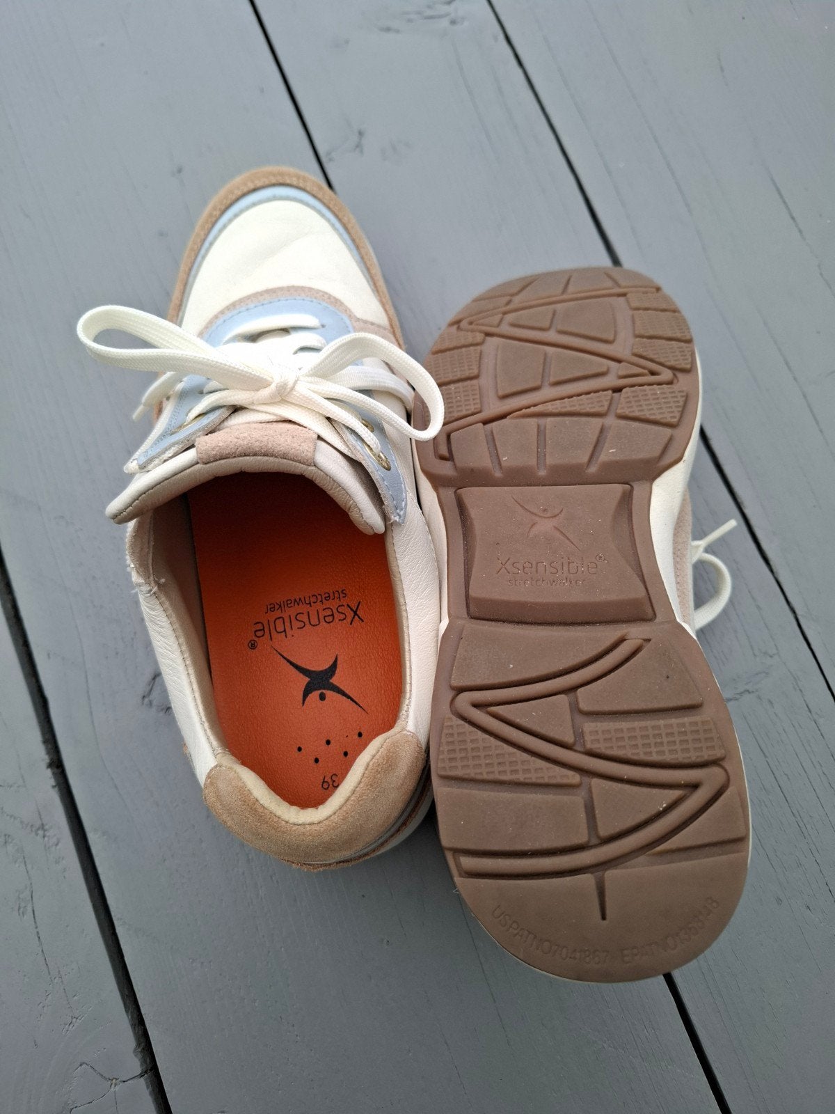 Xsensible Stretchwalker sneakers maat 39, Xsensible, Wit, Ophalen of Verzenden, Sneakers of Gympen
