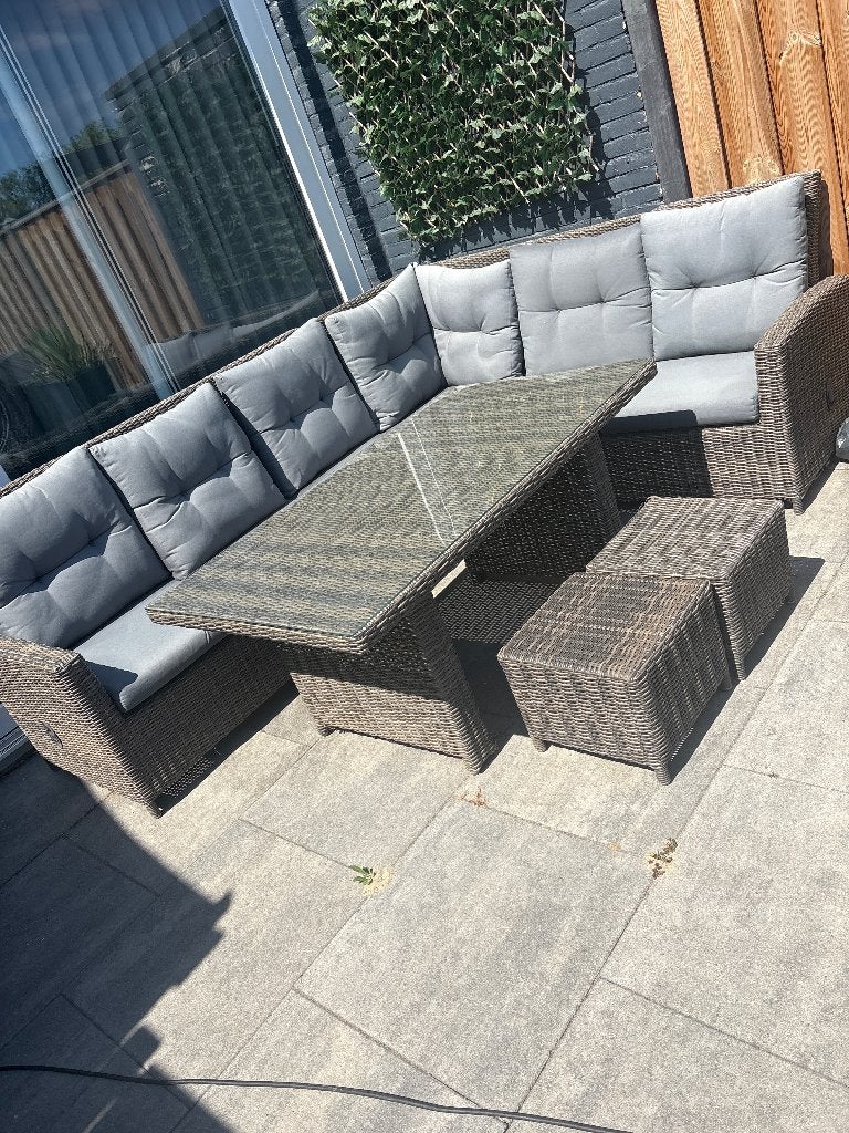 Lounge set, Ophalen, Gebruikt, Kunststof, Loungeset