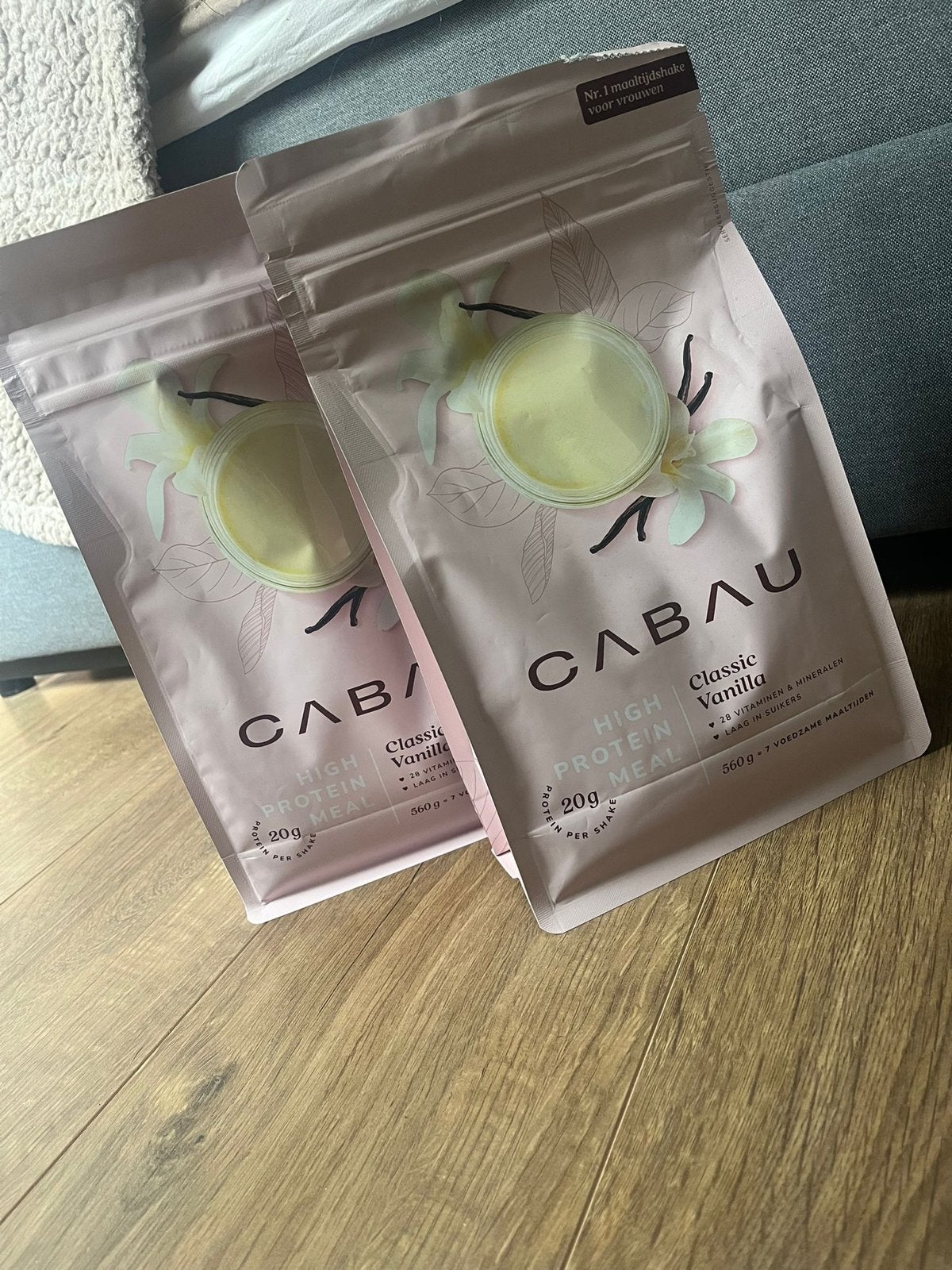 Cabau High Protein Meal Classic Vanilla (2 stuks), Ophalen of Verzenden, Nieuw, Poeder of Drank