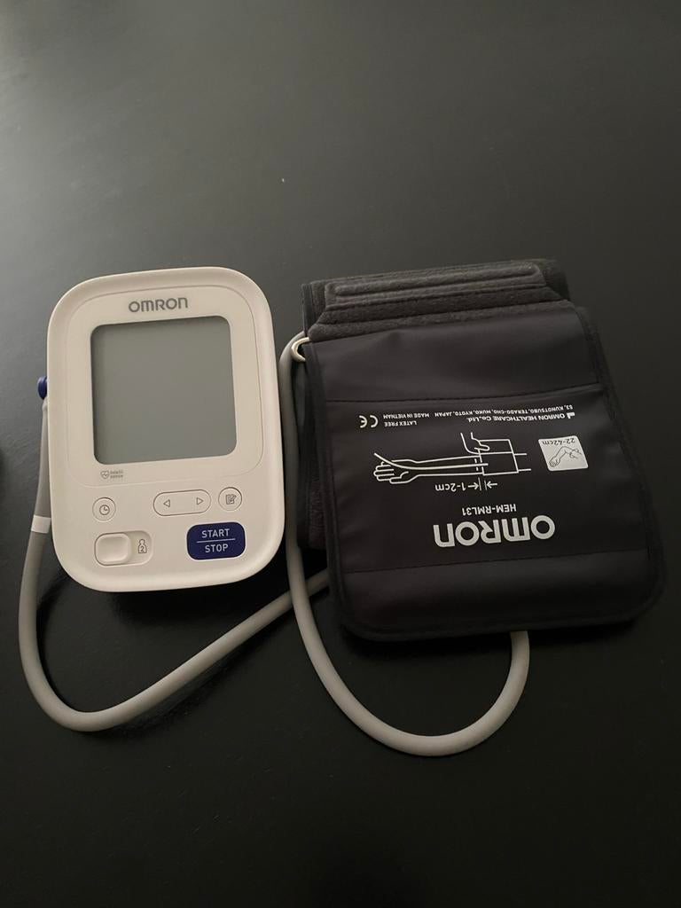 Omron m3 intillie sense Bloeddrukmeter, Ophalen of Verzenden, Zo goed als nieuw, Overige typen