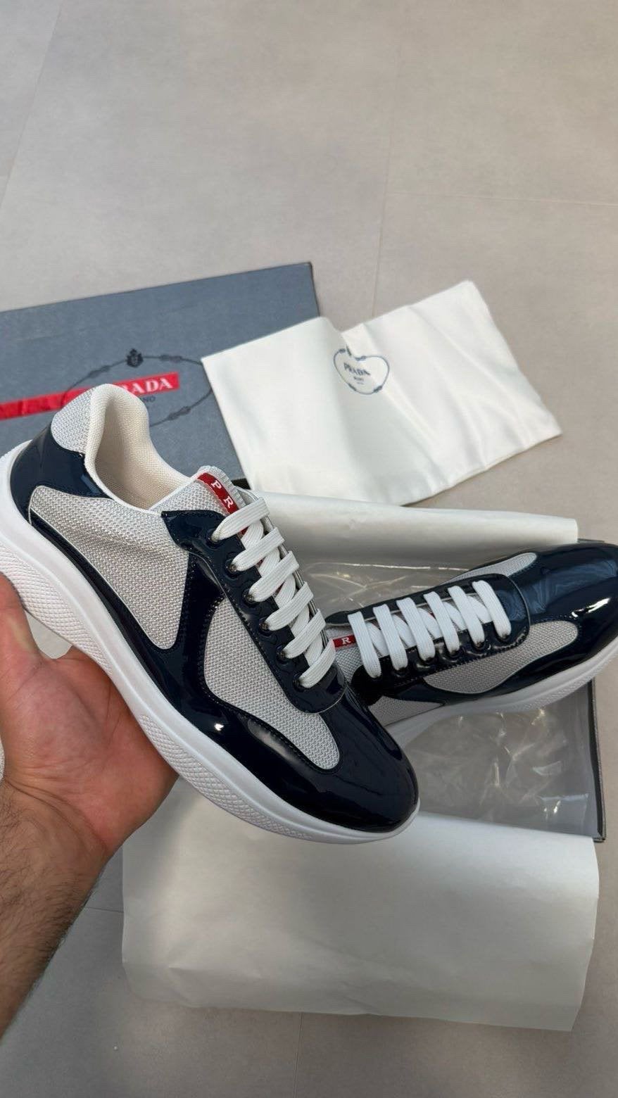 Prada cups blauw, Ophalen of Verzenden, Zo goed als nieuw, Blauw
