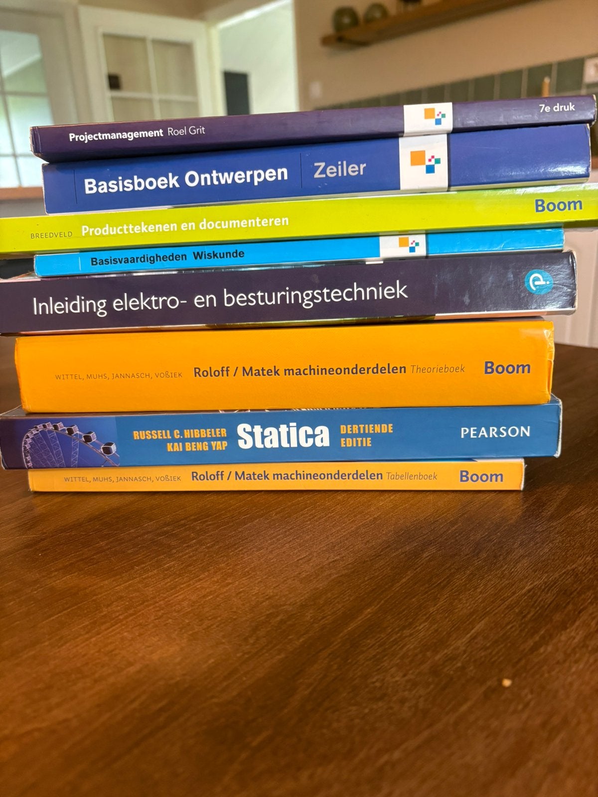 Studieboeken werktuigbouwkunde, Boeken, Studieboeken en Cursussen, Ophalen of Verzenden, Beta, Zo goed als nieuw, HBO