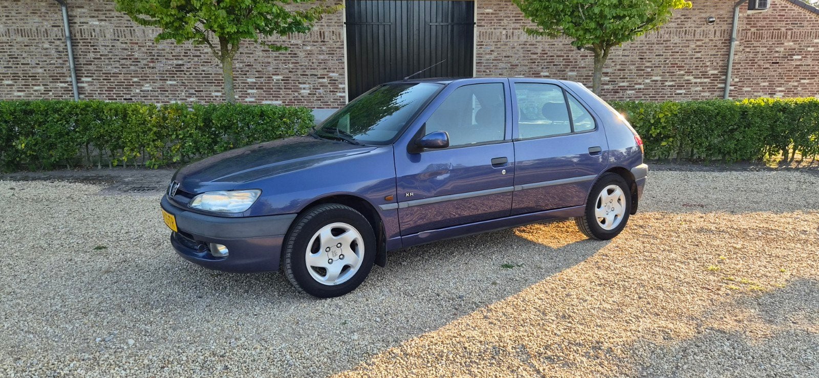 Peugeot 306 1.4i XR 5drs Airco nieuwe APK., Voorwielaandrijving, 1005 kg, Stof, Zwart