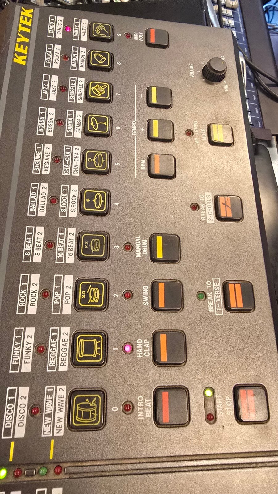 Keytek MDP 40 MIDI Digitale Percussie Drumcomputer, Ophalen of Verzenden, Gebruikt, Overige merken