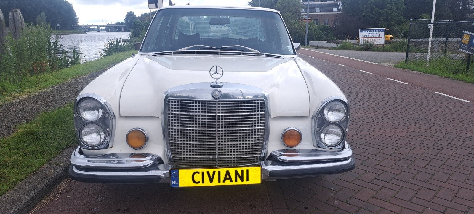 MERCEDES BENZ 280 SE 4.5, Auto's, Bedrijf, Te koop