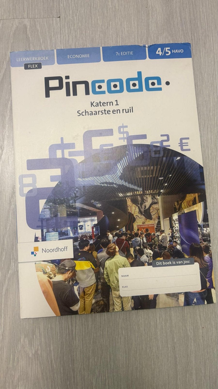 Pincode Economie 4/5 HAVO Leerwerkboek Katern 1, Boeken, Schoolboeken, Ophalen of Verzenden, Gelezen, HAVO, Economie
