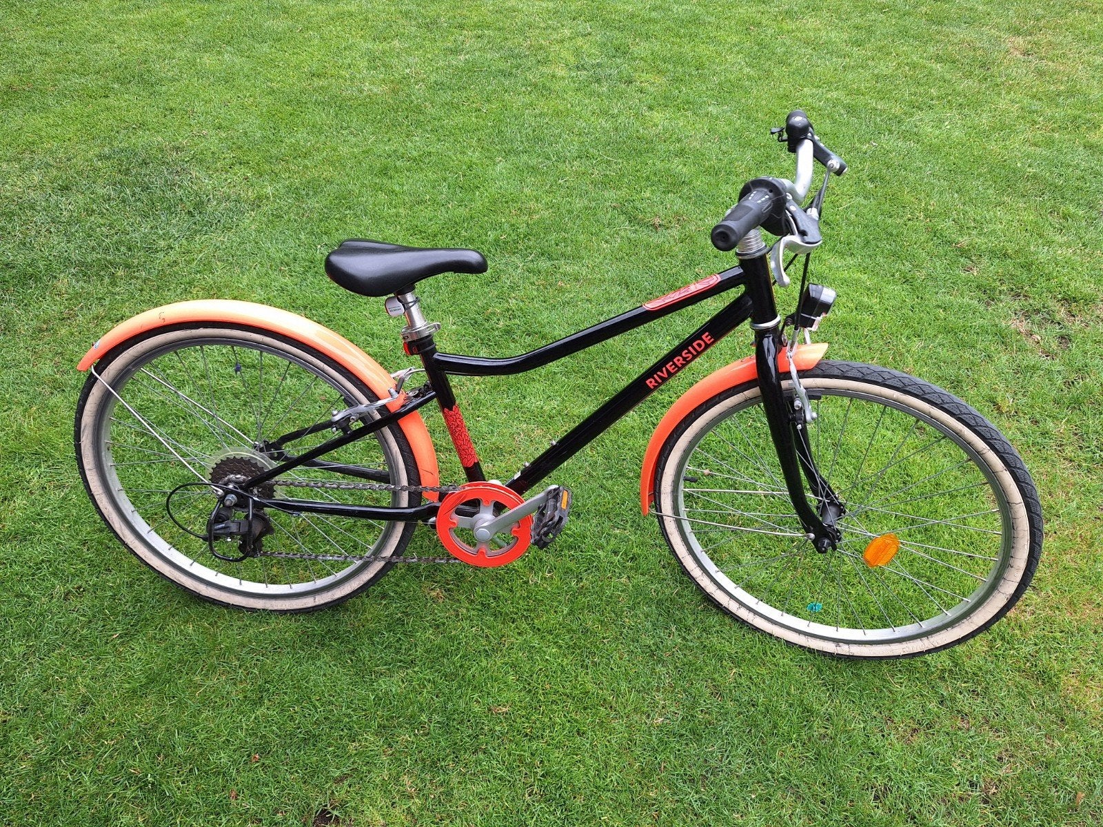 Riverside 500 24 inch kinderfiets, Ophalen, 20 inch of meer, Gebruikt, Velgrem