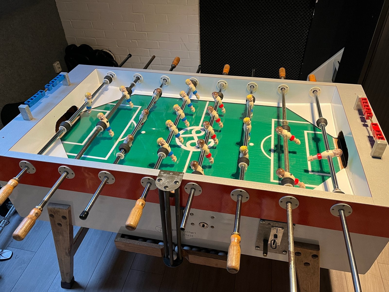 Original Leonhart Tafelvoetbaltafel, Ophalen, Gebruikt