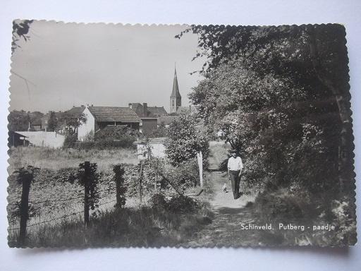 P209 Schinveld - Putberg-paadje - 1958, Verzamelen, Verzenden, 1940 tot 1960, Ongelopen, Limburg