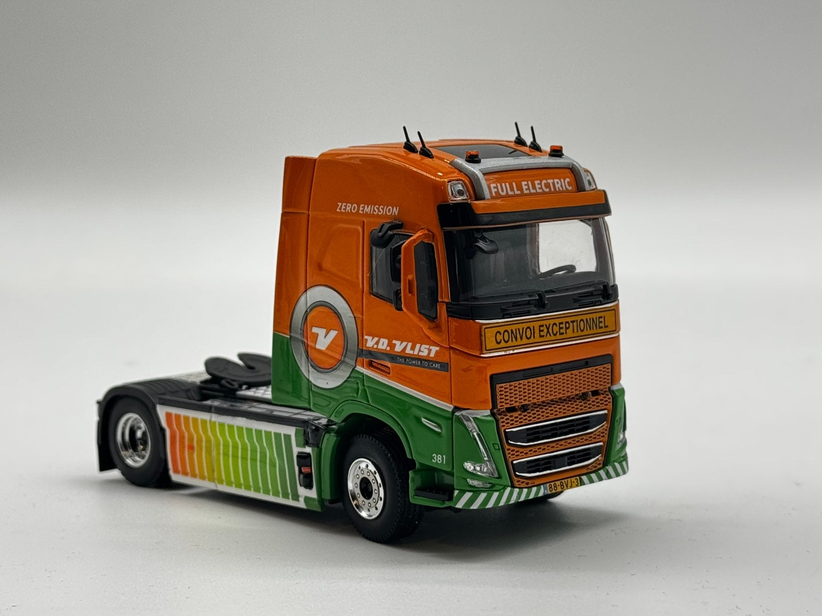 WSI VOLVO FH globetrotter ELECTRIC van der VLIST, Hobby en Vrije tijd, Modelauto's | 1:50, ., Nieuw, Ophalen of Verzenden, .