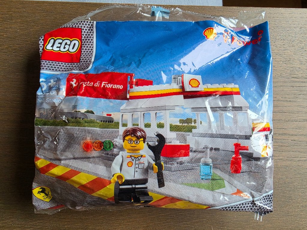 Lego 40195 shell station, Ophalen of Verzenden, Nieuw, Compleet, Lego