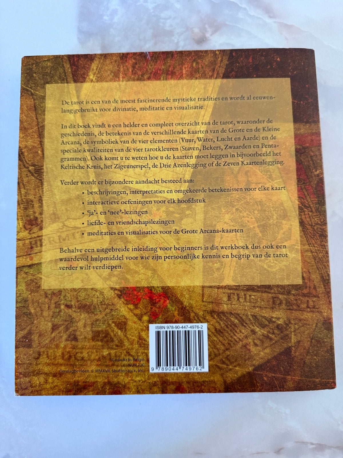 Werkboek Tarot: Laat u inspireren door de wijsheid van de ka, Boeken, Ophalen of Verzenden, Zo goed als nieuw, Tarot of Kaarten leggen