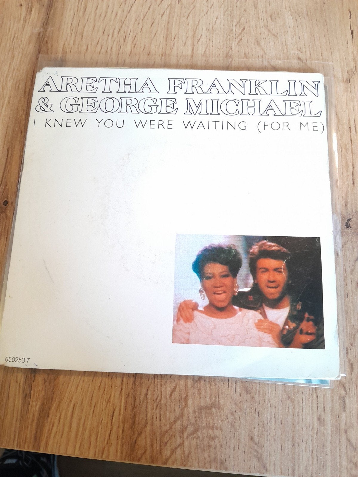 aretha franklin 7 inchi knew you were waiting, Ophalen of Verzenden, Zo goed als nieuw, Pop