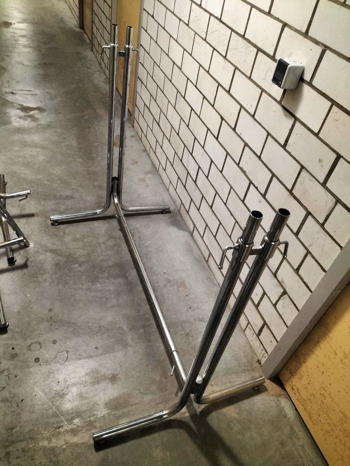 stevig oldskool winkel kledingrek voor professioneel, Ophalen, Gebruikt
