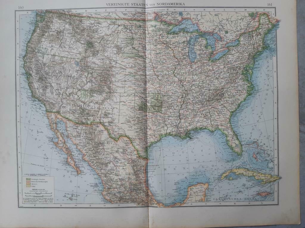 160-161 / Verenigde Staten van Amerika USA Litho uit 1899, Ophalen of Verzenden