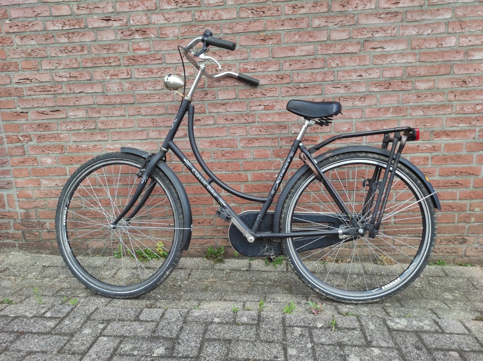 Omafiets Xtract Zwart, Ophalen, Gebruikt