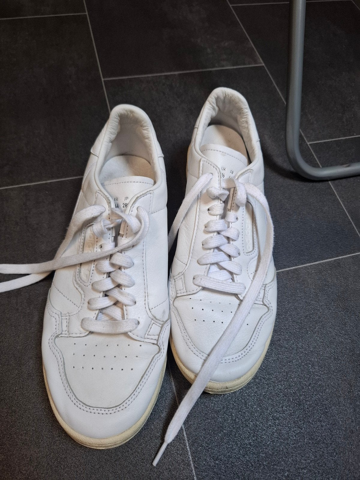 Adidas Continental 80 Sneakers - Maat 44, Wit, Ophalen of Verzenden, Zo goed als nieuw, Adidas