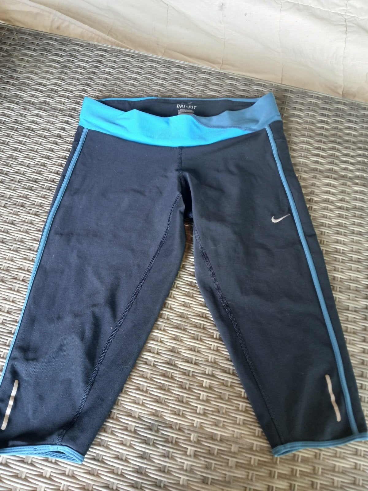 Nike Dri-Fit Capri Legging - Maat M, Maat 38/40 (M), Zwart, Nike, Ophalen of Verzenden