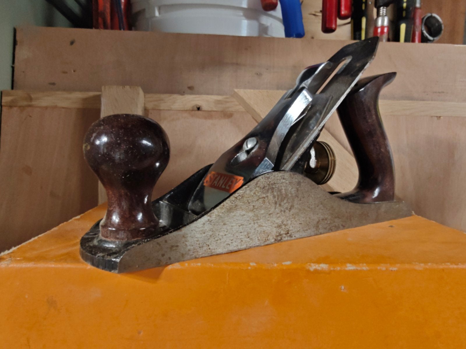 Stanley bailey 4C Schaaf - Vintage Houtbewerkingsgereedschap, Ophalen of Verzenden, Gebruikt, Overige typen, Stanley